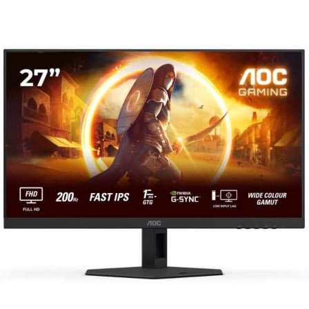 AOC G4 27G4HRE pantalla para PC 68,6 cm (27") 1920 x 1080 Pixeles Full HD LED Negro, Rojo