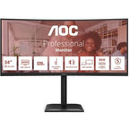 AOC CU34E4C pantalla para PC 86,4 cm (34") 3440 x 1440 Pixeles UltraWide Quad HD LED Negro