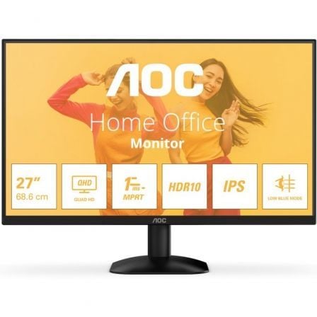 AOC B3 Q27B35E pantalla para PC 68,6 cm (27") 2560 x 1440 Pixeles Quad HD LED Negro