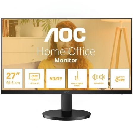 AOC U27B3AF pantalla para PC 68,6 cm (27") 3840 x 2160 Pixeles 4K Ultra HD LED Negro