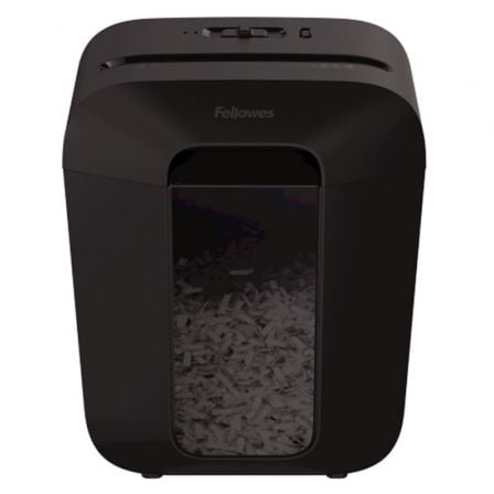 Fellowes Powershred LX45 triturador de papel Corte cruzado Negro
