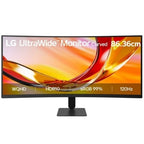 LG 34U601B-B pantalla para PC 86,4 cm (34") 3440 x 1440 Pixeles Dual WQHD LCD Negro