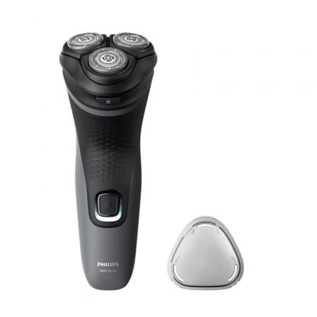 Philips SHAVER 1000 S1142/00 afeitadora Máquina de afeitar de rotación Recortadora Negro, Gris