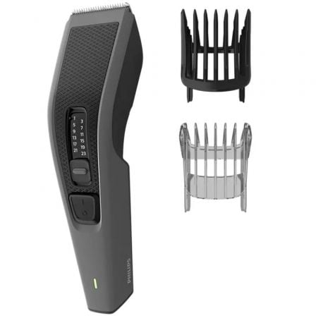Philips HAIRCLIPPER Series 3000 HC3525/15 cortadora de pelo y maquinilla Negro, Gris 13 Níquel-metal hidruro (NiMH)