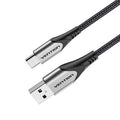 Cable USB 2.0 Tipo-C Vention CODHG/ USB Macho - USB Tipo-C Macho/ 480Mbps/ 1.5m/ Gris