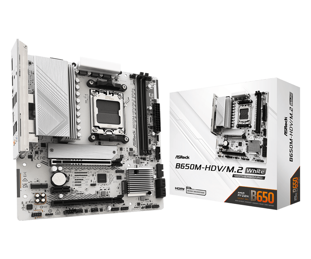 Asrock B650M-HDV/M.2 AMD B650 Socket AM5 micro ATX (2)