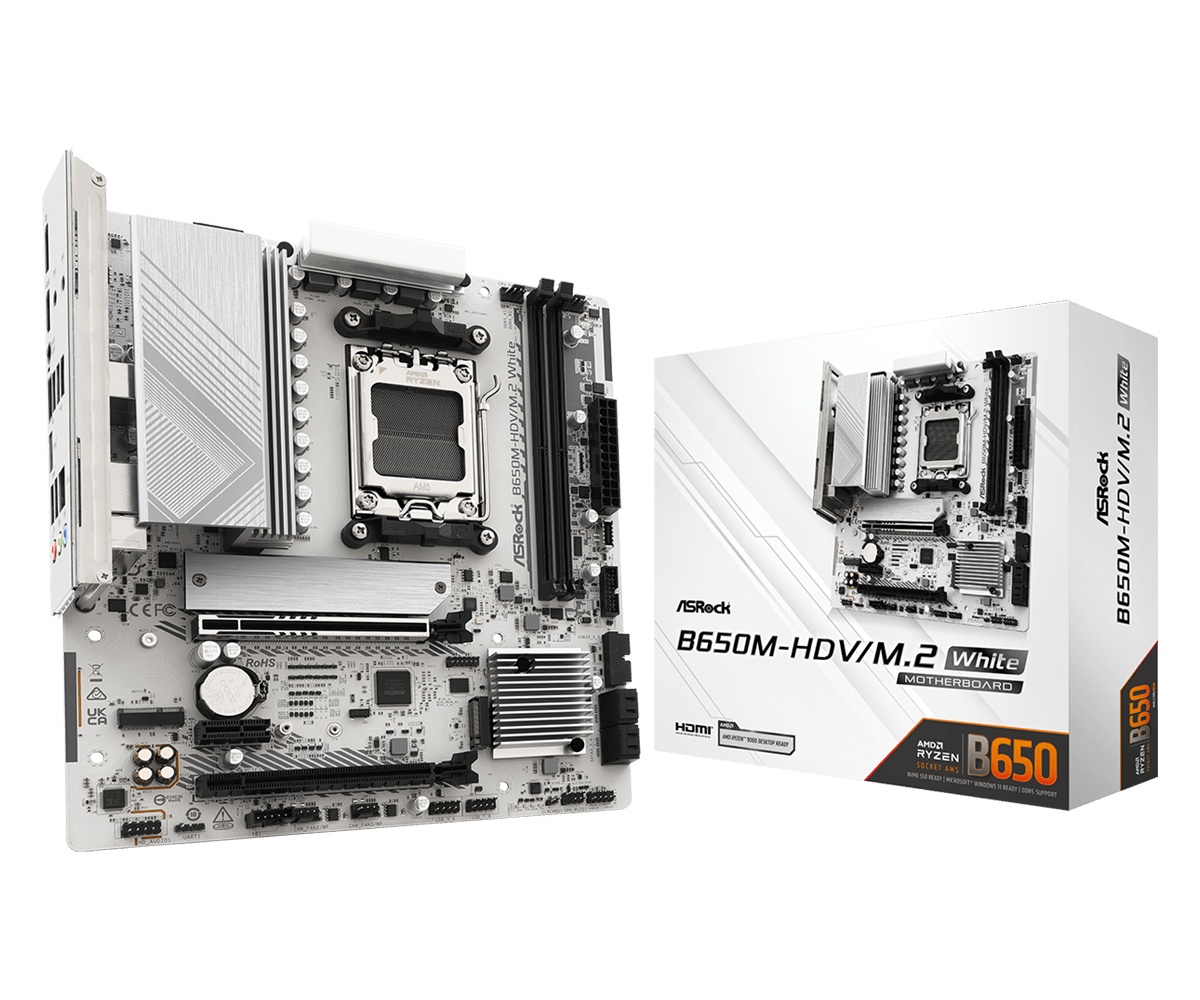 Asrock B650M-HDV/M.2 AMD B650 Socket AM5 micro ATX (2)