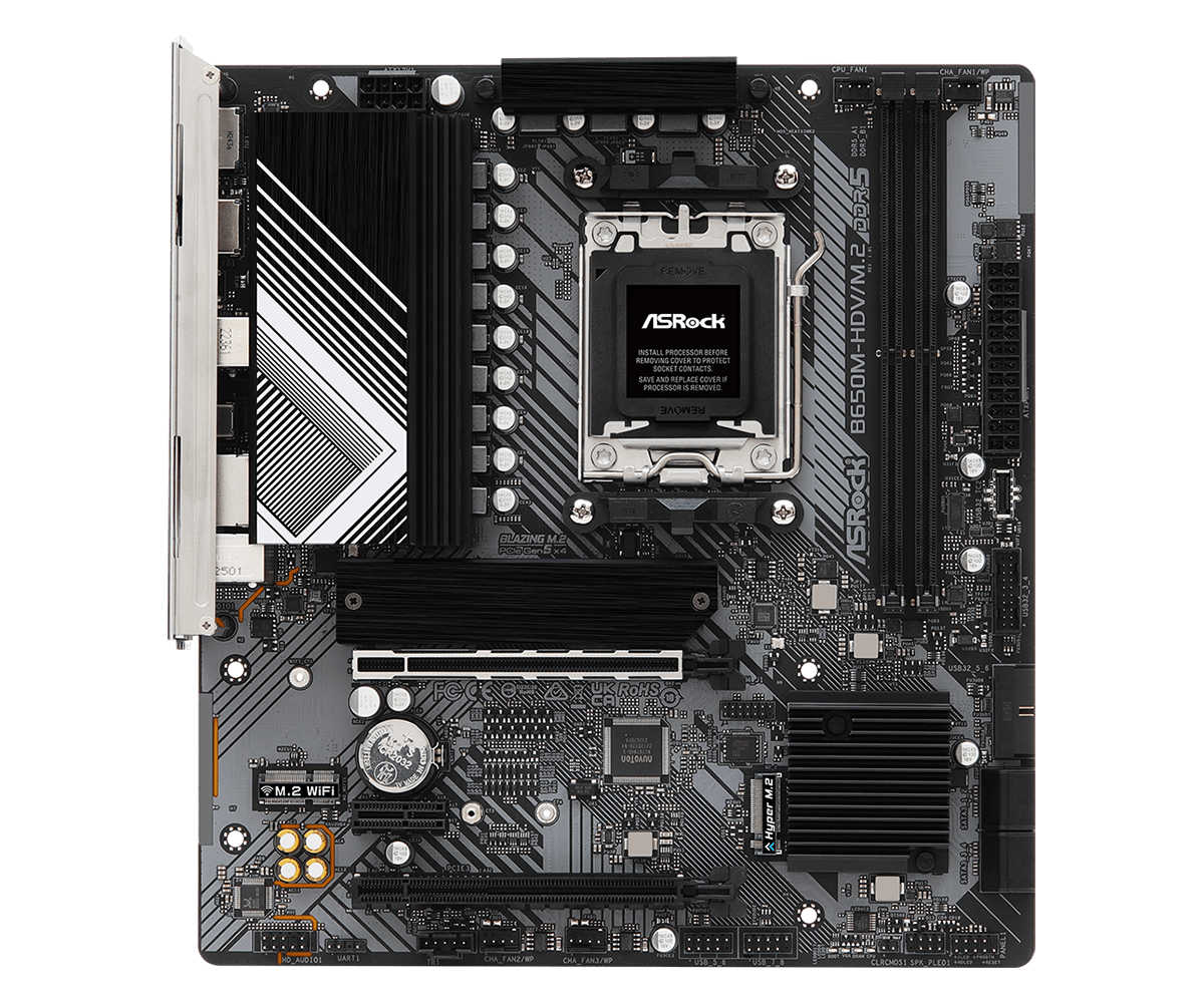 Asrock B650M-HDV/M.2 AMD B650 Socket AM5 micro ATX (3)