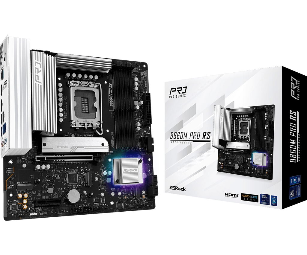 Asrock B860M Pro RS Intel B860 LGA 1851 micro ATX (2)