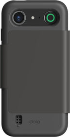 Doro Aurora A11 Funda tipo cartera grafito