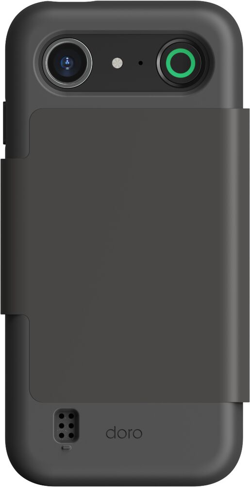 Doro Aurora A11 Funda tipo cartera grafito