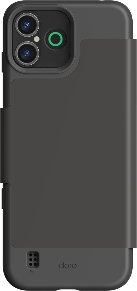 Doro Aurora A31 Funda tipo cartera grafito