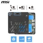 MSI Cubi NUC AI+ 3MG-002EU Copilot+ PC Intel Core Ultra 9 386H 32 GB DDR5-SDRAM 1 TB SSD Windows 11 Pro Mini PC Negro (6)