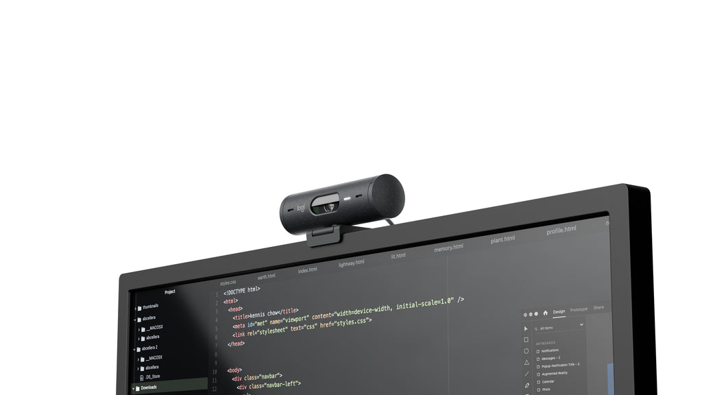 Logitech Brio 500 Full HD cámara web 4 MP 1920 x 1080 Pixeles USB Grafito (7)