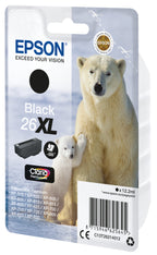 Epson C13T26214012 - 12.2 ml, XL, negro, original, blíster, cartucho de tinta, para Expression Premium XP-510, 520, 600, 605, 610, 615, 620, 625, 700, 710, 720, 800, 810, 820