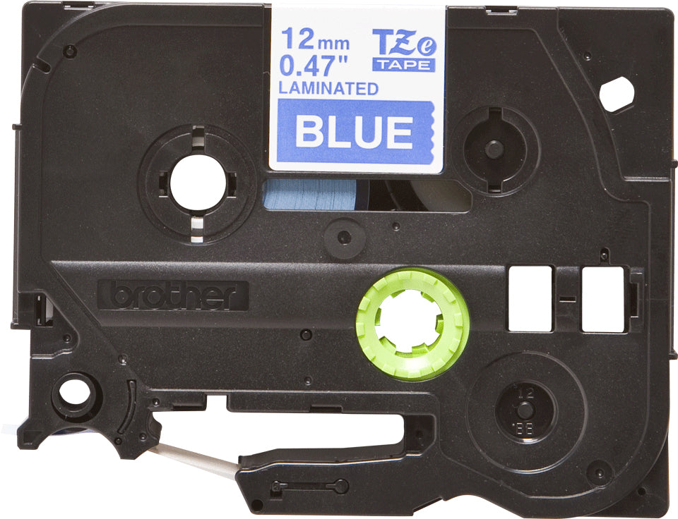 Brother TZE-535 cinta para impresora de etiquetas Blanco sobre azul (4)