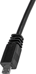 Startech UUSBHAUB3M - Macho a Macho, Negro, Cable USB, USB (3)
