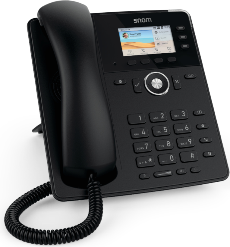 Teléfono fijo Snom D717 IP negro 4397