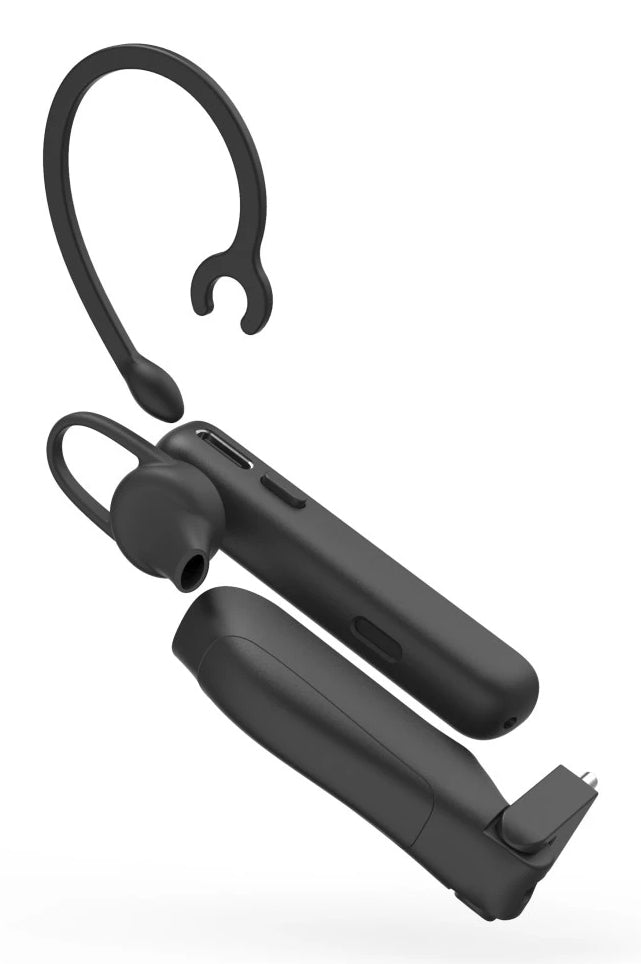 Hama MyVoice Station Auriculares Inalámbrico gancho de oreja Oficina/Centro de llamadas Bluetooth Negro (2)