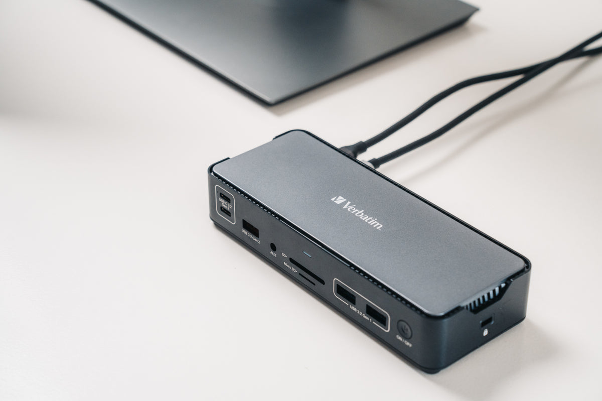 Verbatim CDS-15 Alámbrico USB 3.2 Gen 1 (3.1 Gen 1) Type-C Negro, Gris (8)