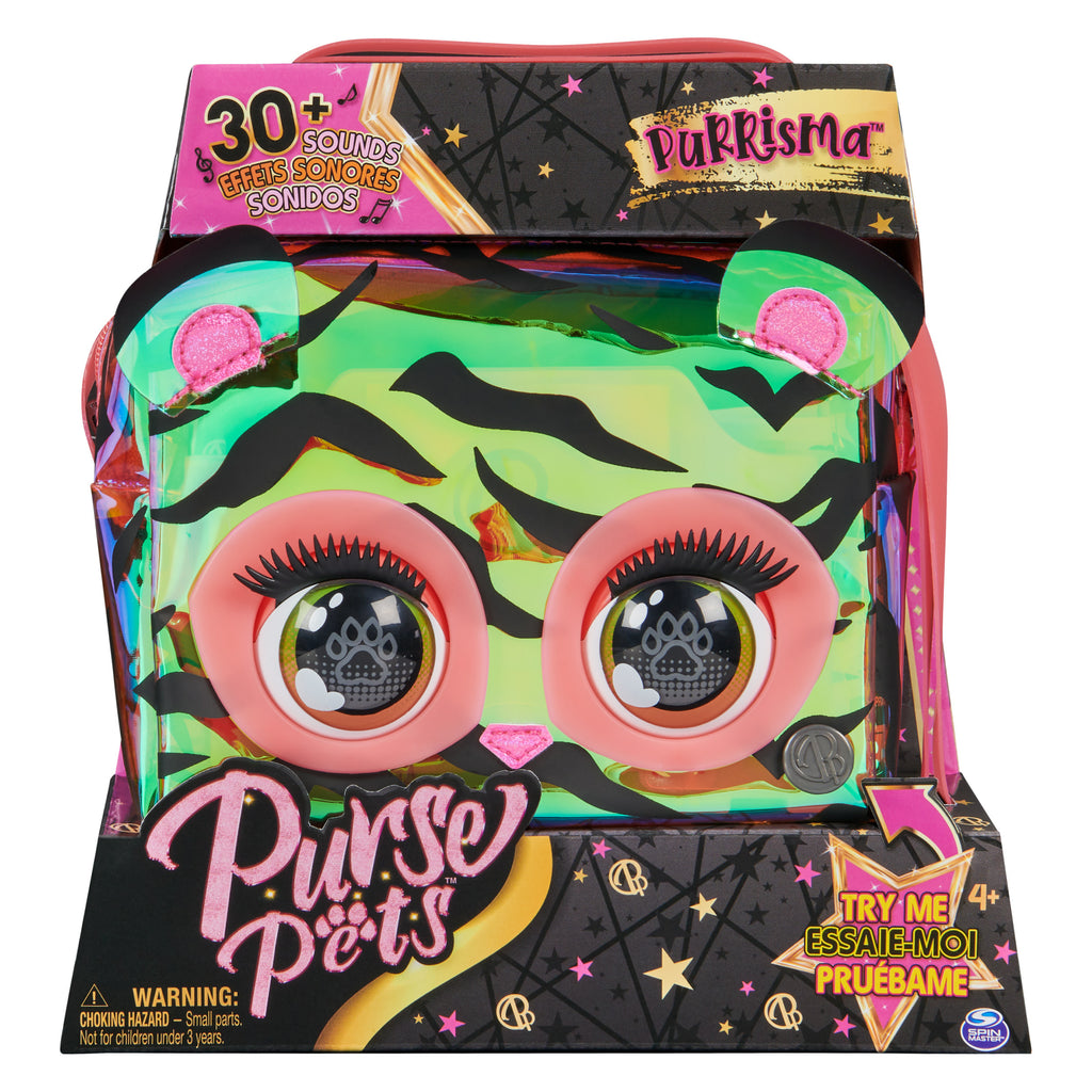 Purse Pets Purrisma Tiger Multicolor Chica Bolsa de hombro