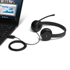 Lenovo 4XD0X88524 auricular y casco Auriculares Alámbrico Diadema Oficina/Centro de llamadas Negro (3)