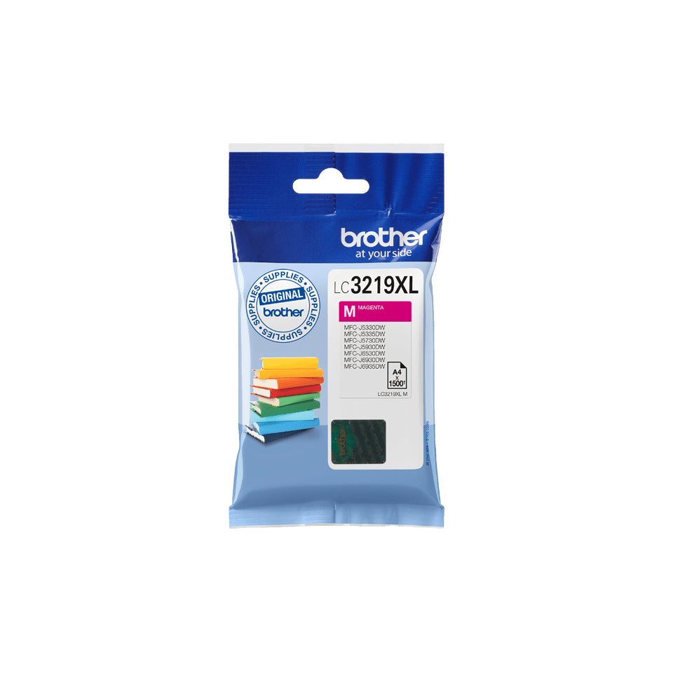 Brother LC3219XLM cartucho de tinta 1 pieza(s) Original Magenta (5)