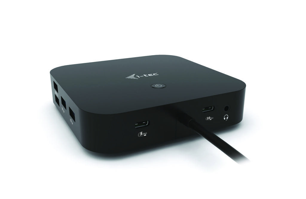 i-tec C31HDMIDPDOCKPD100UK base para portátil y replicador de puertos Alámbrico USB 3.2 Gen 1 (3.1 Gen 1) Type-C Negro (3)