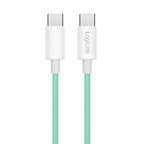 LogiLink CU0348 cable USB USB 2.0 1,5 m USB C 0,48 Gbit/s 60 W Verde (3)