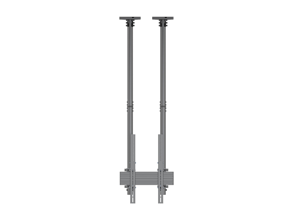 Multibrackets 6404 soporte para pantalla de señalización 2,54 m (100") Negro (2)