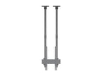 Multibrackets 6404 soporte para pantalla de señalización 2,54 m (100") Negro (2)