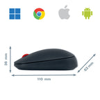 Leitz Cosy ratón Oficina Ambidextro RF Wireless + Bluetooth 4000 DPI (7)