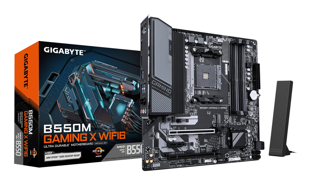 GIGABYTE B550M GAMING X WIFI6 placa base AMD B550 Zócalo AM4 micro ATX (2)
