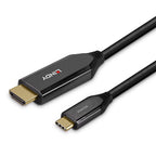 Lindy 43369 adaptador de cable de vídeo 3 m USB Tipo C HDMI tipo A (Estándar) Negro (6)