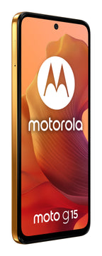 Motorola moto g15 17,1 cm (6.72") SIM doble Android 15 4G USB Tipo C 4 GB 128 GB 5200 mAh Naranja (4)