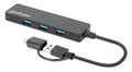 Manhattan 180863 base para portátil y replicador de puertos USB 3.2 Gen 1