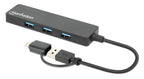 Manhattan 180863 base para portátil y replicador de puertos USB 3.2 Gen 1