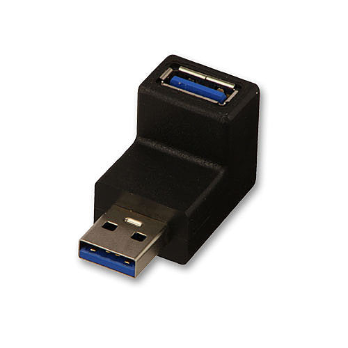 Lindy 71261 cambiador de género para cable USB 3.0 Negro (2)