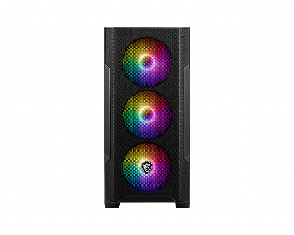 MSI MAG Forge M100A Micro Torre Negro, Transparente (4)