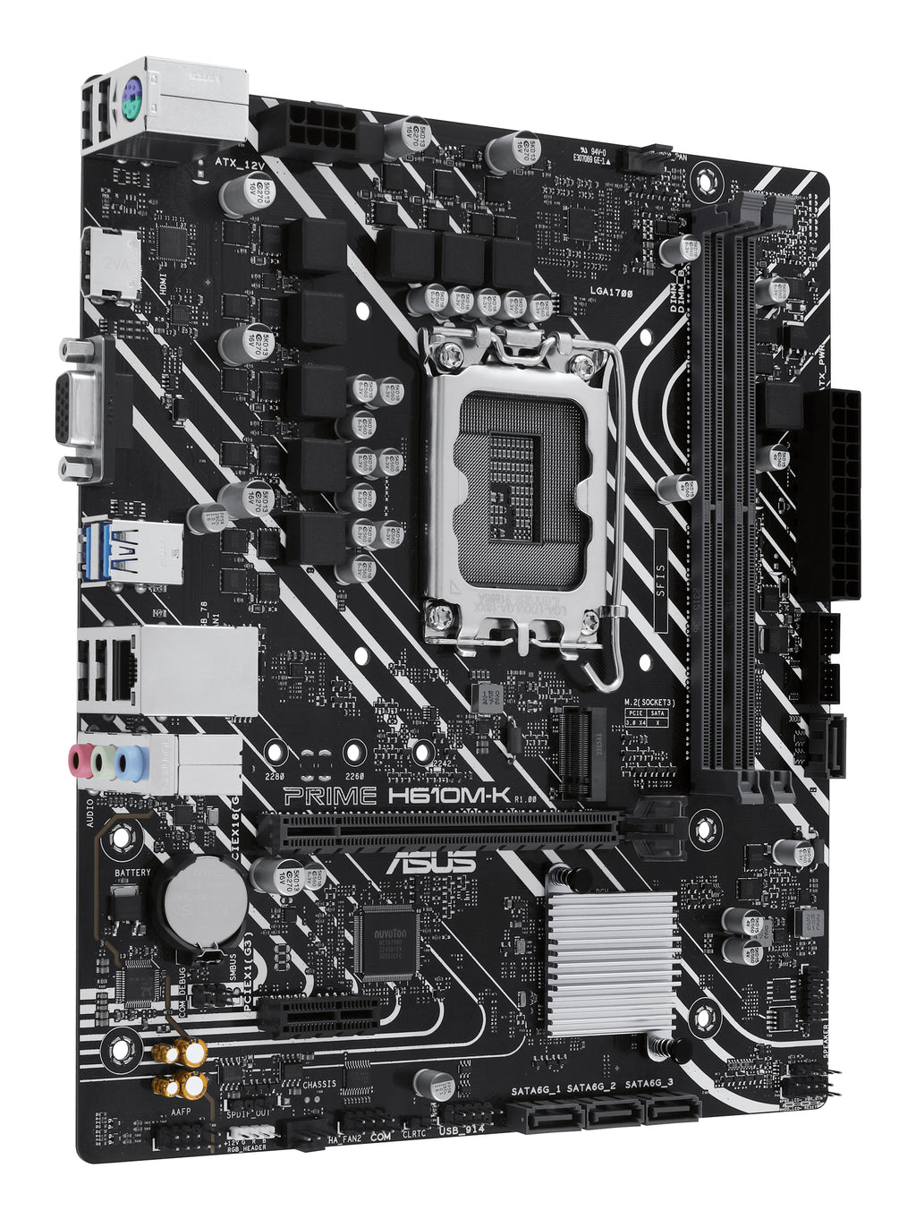 ASUS Prime H610M-K Intel H610 LGA 1700 micro ATX (4)
