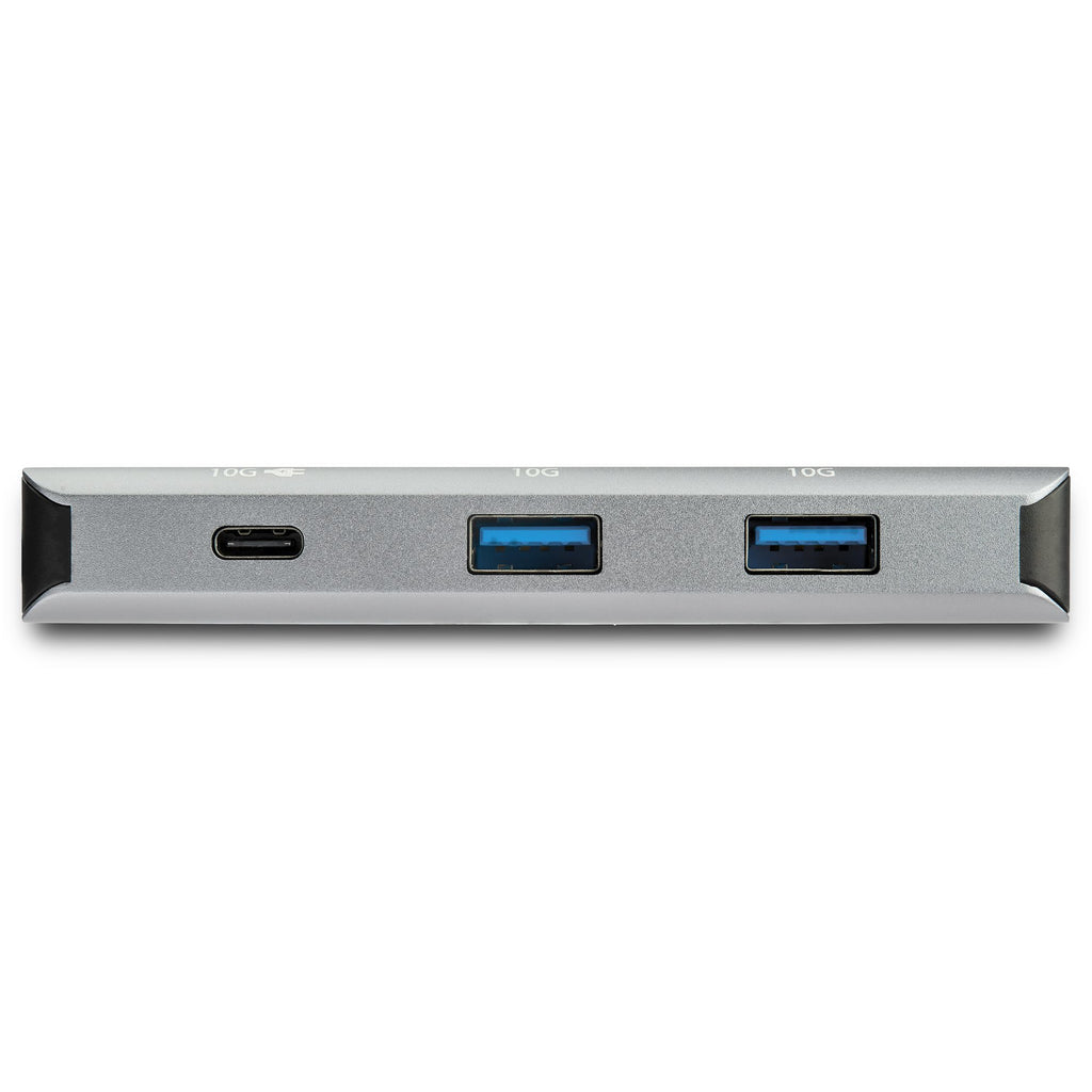 StarTech.com HB31C3A1CPD3 hub de interfaz USB 3.2 Gen 2 (3.1 Gen 2) Type-C 10000 Mbit/s Negro, Gris (3)