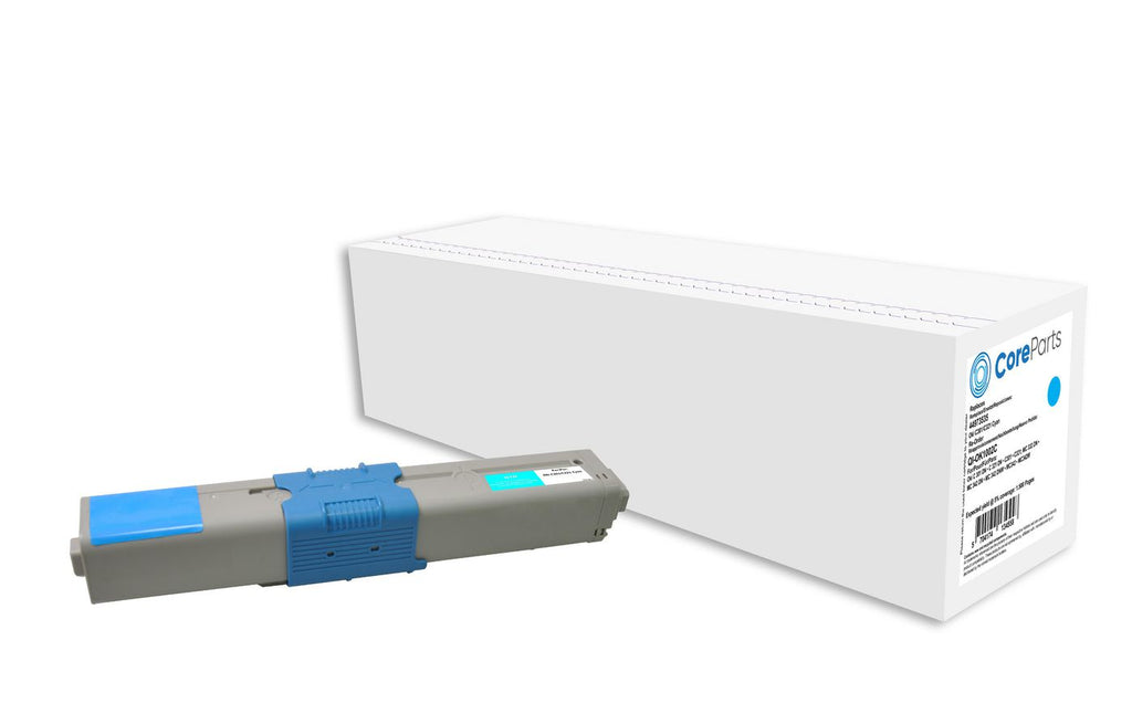 CoreParts QI-OK1002C cartucho de tóner 1 pieza(s) Compatible Cian (2)