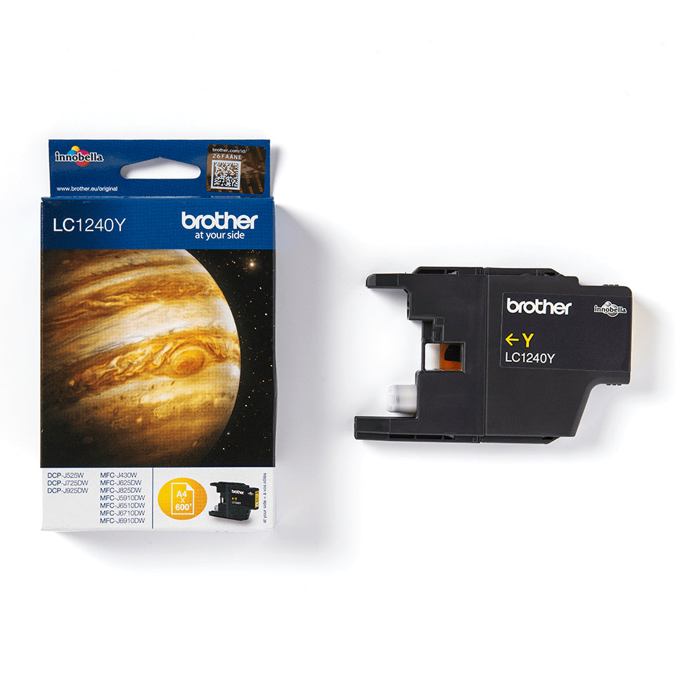 Brother LC-1240Y cartucho de tinta 1 pieza(s) Original Amarillo (4)
