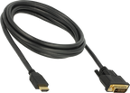 DeLOCK 85654 cable adaptador vídeo 2m HDMI Tipo DVI Negro (2)