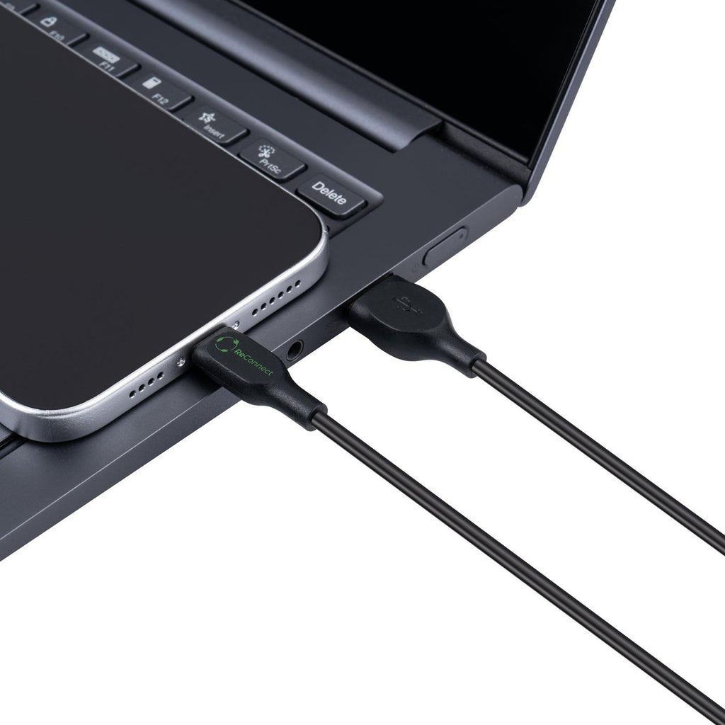 Microconnect ECO-USB3.1CCHAR05B cable USB USB 2.0 0,5 m USB A USB C Negro (5)