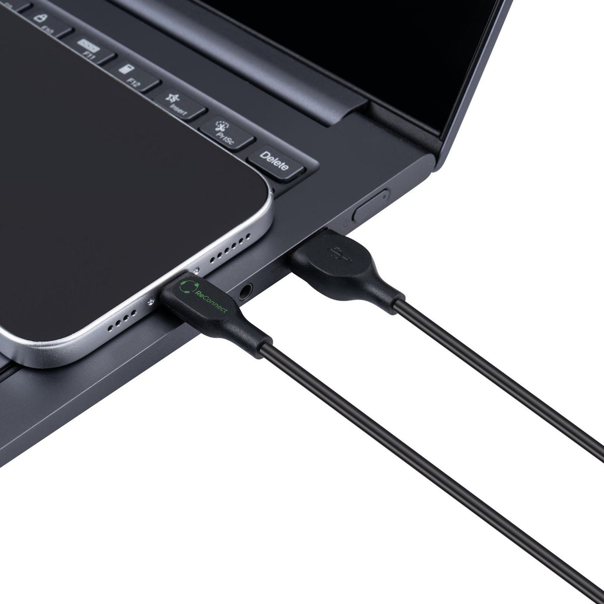 Microconnect ECO-USB3.1CCHAR05B cable USB USB 2.0 0,5 m USB A USB C Negro (5)
