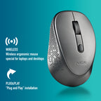 NGS DEW ratón Oficina Ambidextro RF inalámbrico Óptico 1600 DPI (8)