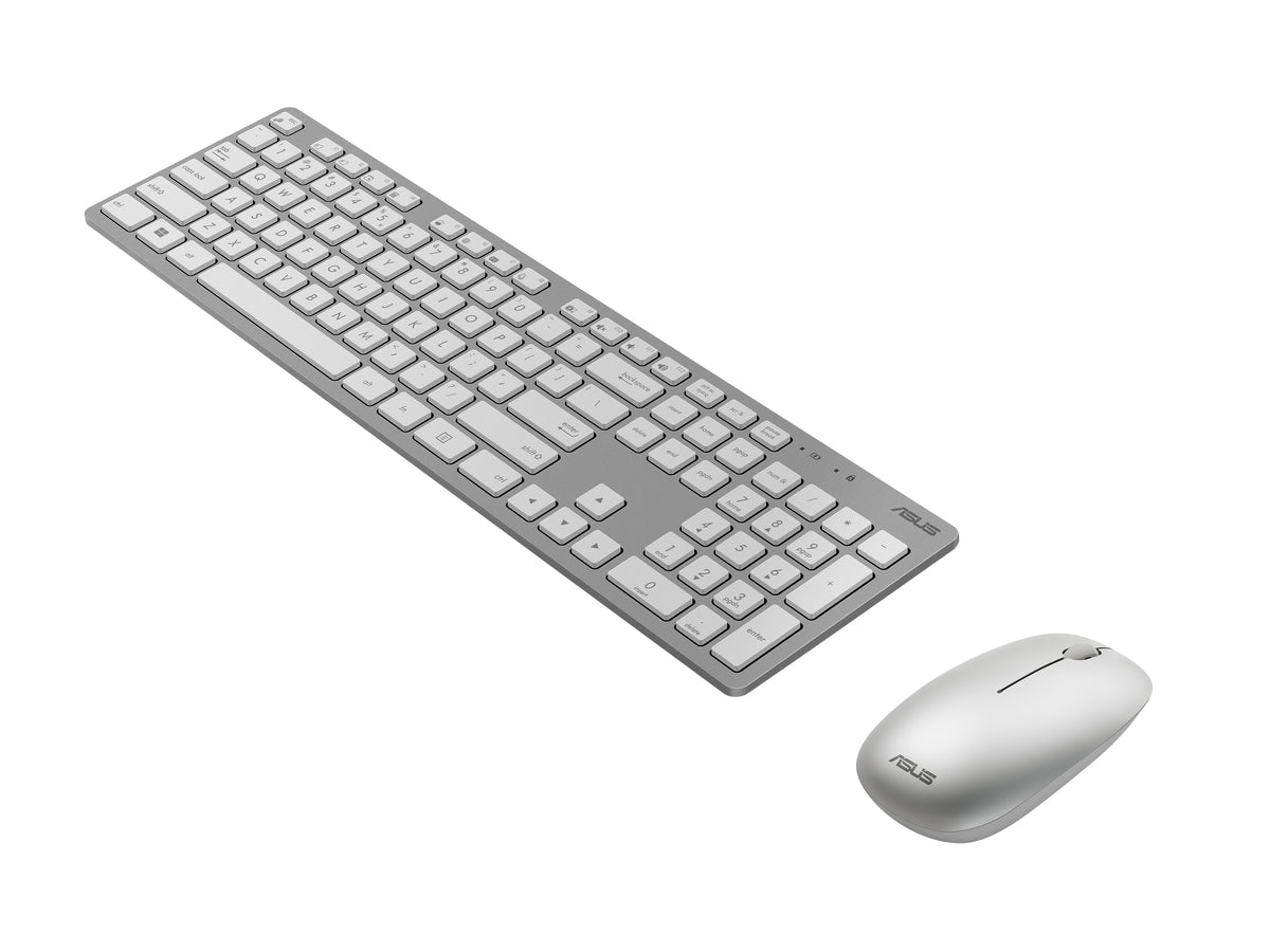 Asustek 90XB0430-BKM0X0 - ASUS W5000, Juego de teclado y ratón, inalámbrico