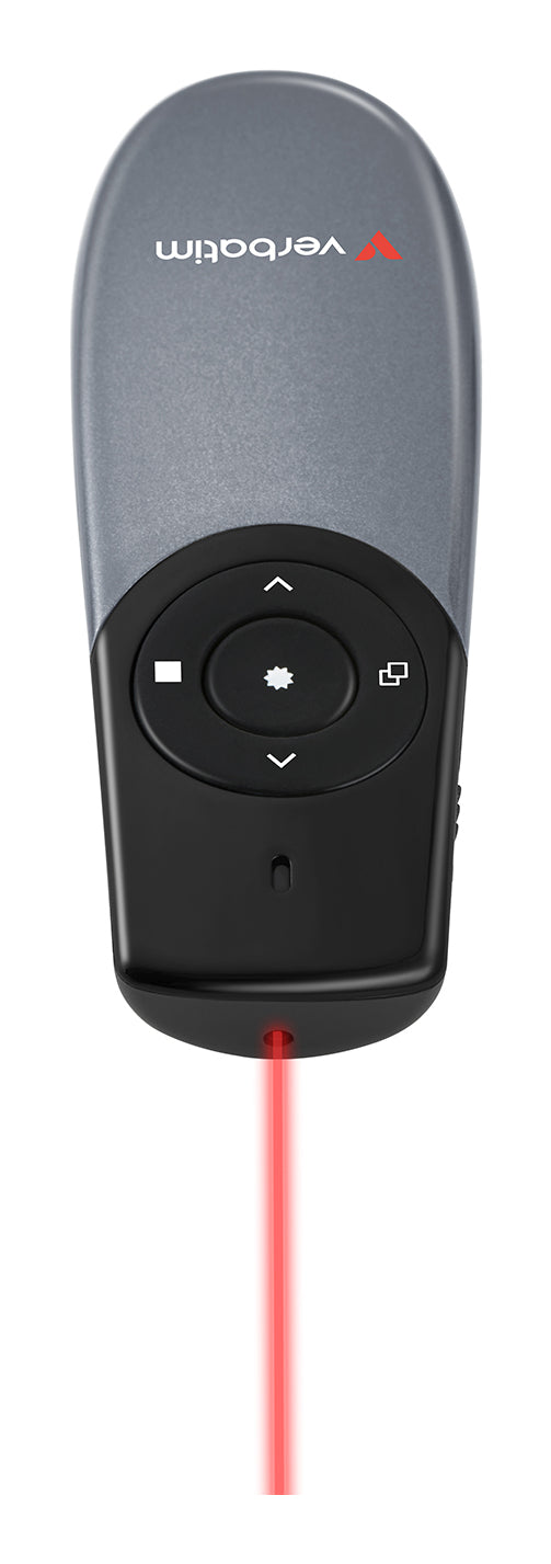 Verbatim 32365 apuntador inalámbricos RF Negro, Plata (3)