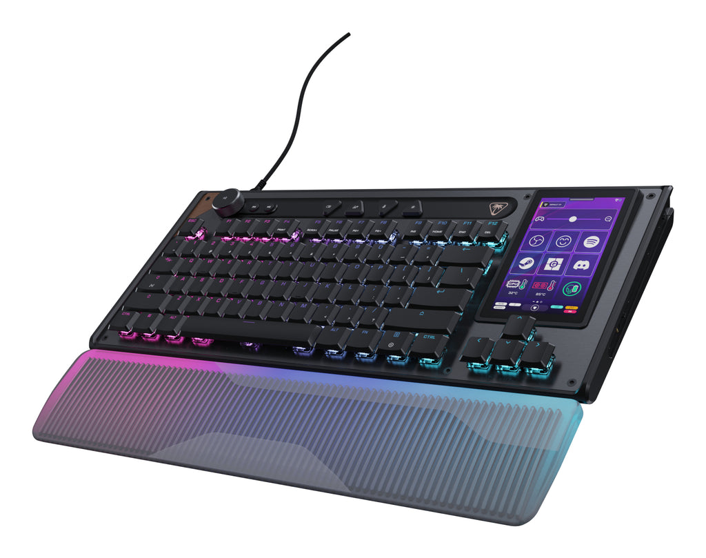 Turtle Beach Command Series KB7 teclado Juego USB QWERTY Inglés del Reino Unido